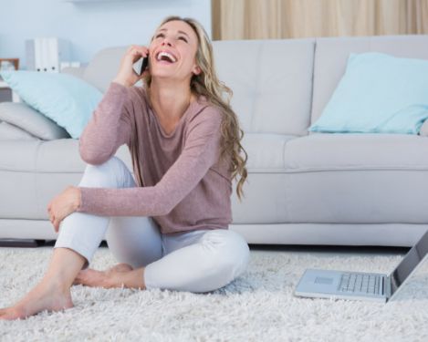 professional carpet cleaned