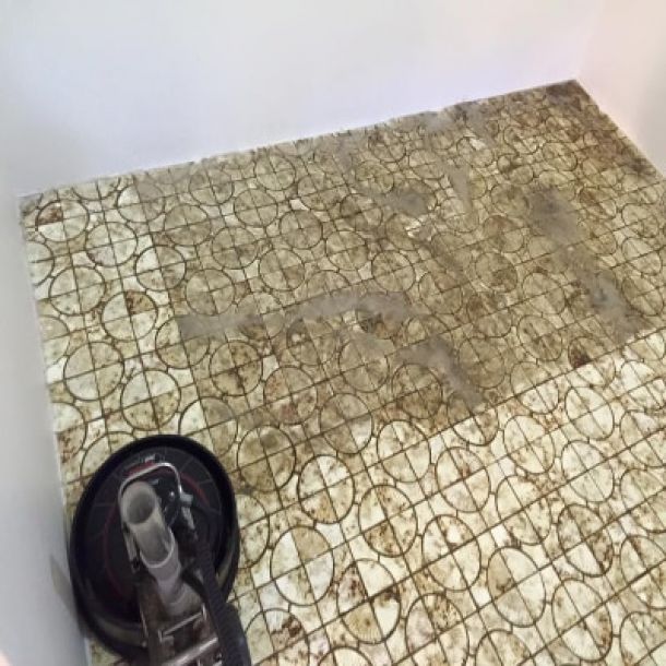 tile grout cleaning results