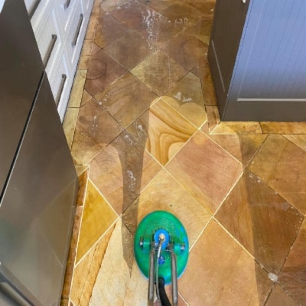 tile grout cleaning results
