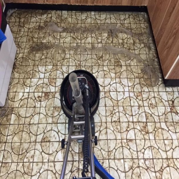 tile grout cleaning results